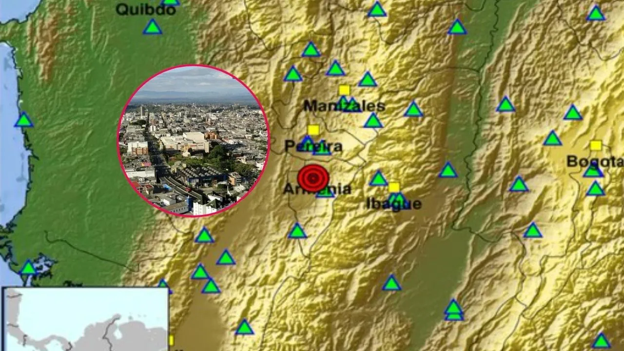 Un temblor se sintió muy fuerte este jueves en la madrugada en Quindío. Armenia rememoró terremoto de 1999 con fuerte sacudida que generó mucho pánico