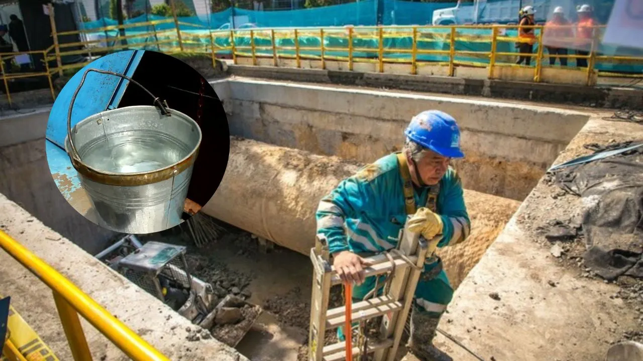 Varios barrios de la localidad de Bogotá se quedarán sin agua este jueves. Atención Engativá | El tubo tuvo la culpa y esta lista de barrios no tendrán agua