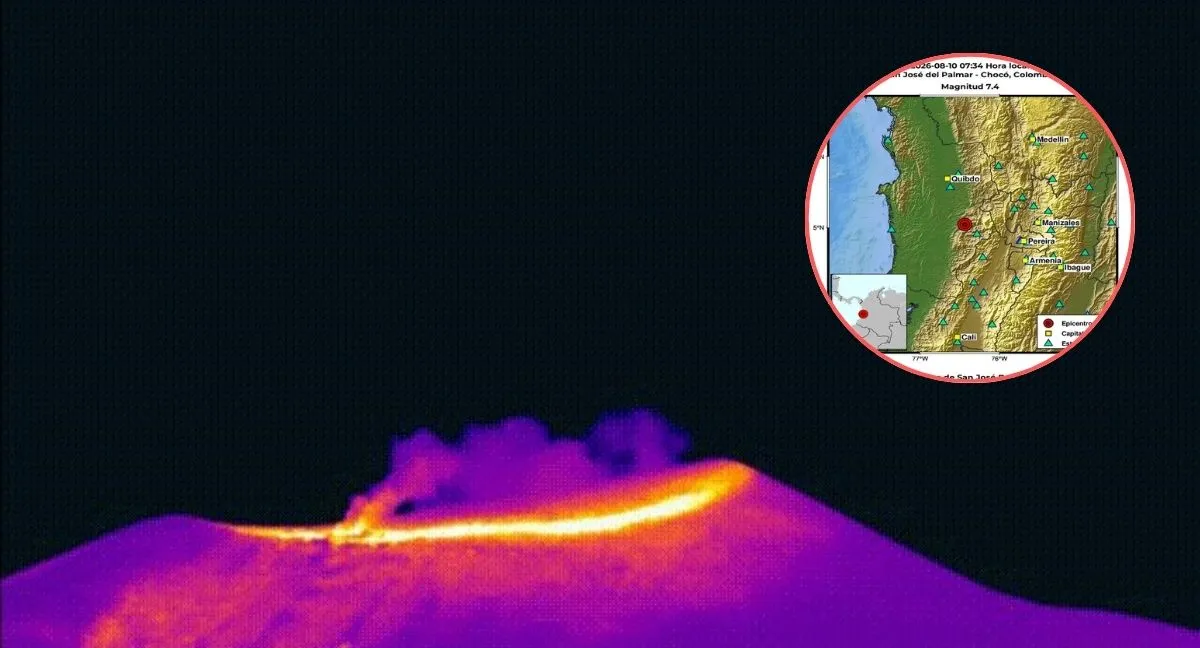 Volcán Puracé ¿El temblor de este lunes en Colombia podría acelerar la erupción del volcán Puracé?
