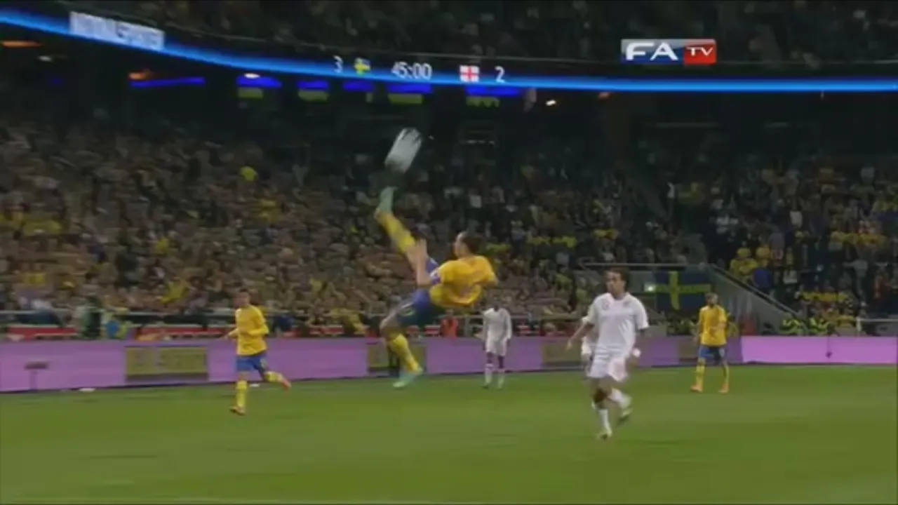 Zlatan Ibrahimovic Desde Pelé, Maradona a Piedrahíta: el Top-10 de las mejores chilenas de la historia