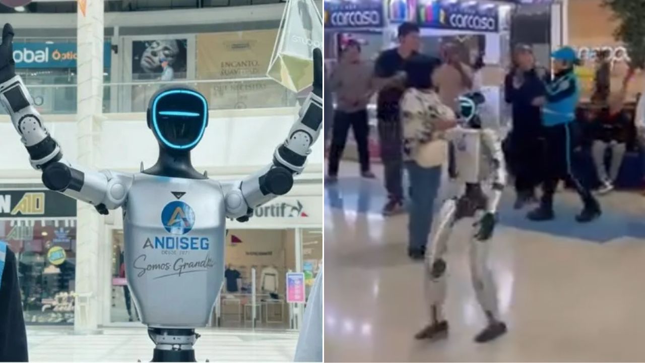 Conozca los robots humanoides que prestan vigilancia en Bogotá | Minuto60